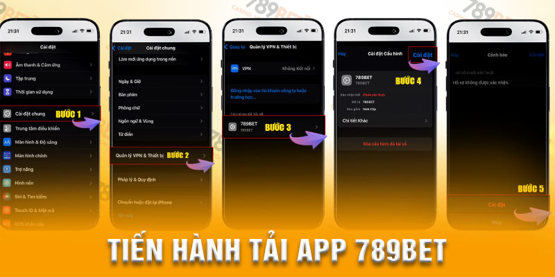 Hướng dẫn cách tải app 789bet